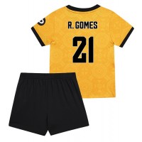 Stroje piłkarskie Wolves Rodrigo Gomes #21 Koszulka Podstawowej dla dzieci 2025-26 Krótki Rękaw (+ szorty)